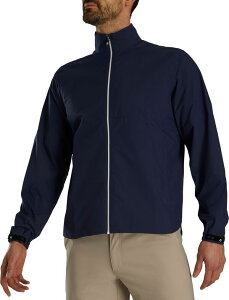 �t�b�g�W���C �����Y �A�E�^�[ �W���P�b�g�E�u���]�� FootJoy Men's Hydrolite X Golf Jacket Navy �l�C�r�[