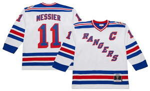 �~�b�`�F��&�l�X �����Y �g�b�v�X �V���c ���B���e�[�W���[�W�[ Mitchell & Ness Men's New York Rangers Mark Messier #11993 Vintage Away Replica Jersey NoColor