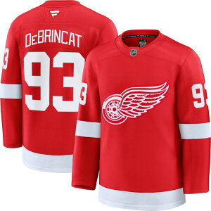 �t�@�i�e�B�N�X �����Y �g�b�v�X �V���c �W���[�W�[ Fanatics NHL Men's Detroit Red Wings Alex DeBrincat #93 2024-2025 Premium Authentic Home Jersey NoColor ���b�h