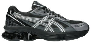 �A�V�b�N�X �����Y �V���[�Y �X�j�[�J�[ ASICS Men's GEL-KINETIC FLUENT Running Shoes Black/Grey �u���b�N