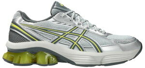 �A�V�b�N�X �����Y �V���[�Y �X�j�[�J�[ ASICS Men's GEL-KINETIC FLUENT Running Shoes Grey/Green �O���[
