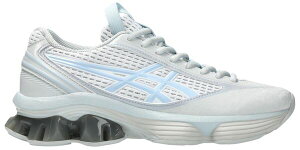 �A�V�b�N�X �����Y �V���[�Y �X�j�[�J�[ ASICS Men's US6-S GEL-KINETIC FLUENT Running Shoes White/Light Blue �z���C�g