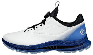 �G�R�[ �����Y �A���_�[�E�F�A �C�� ECCO Men's M Golf Biom C5 BOA Golf Shoes White/Federal Blue �z���C�g