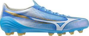 �y���������z �~�Y�m �����Y �X�j�[�J�[ �V���[�Y Mizuno Alpha III Japan FG Soccer Cleats Blue/White
