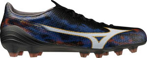�y���������z �~�Y�m ���f�B�[�X �X�j�[�J�[ �V���[�Y Mizuno Alpha III Japan FG Soccer Cleats Black/Blue