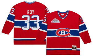�~�b�`�F��&�l�X �����Y �g�b�v�X �V���c ���B���e�[�W���[�W�[ Mitchell & Ness Men's Montreal Canadiens Patrick Roy #33 1992 Red Power Play Vintage Replica Jersey NoColor ���b�h