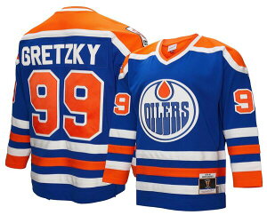 �~�b�`�F��&�l�X �����Y �g�b�v�X �V���c ���B���e�[�W���[�W�[ Mitchell & Ness Men's Edmonton Oilers Wayne Gretzky #99 1979 Blue Power Play Vintage Replica Jersey NoColor �u���[