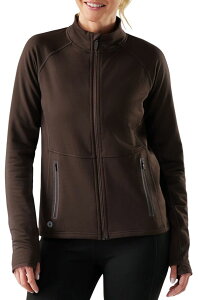 �X�}�[�g�E�[�� ���f�B�[�X �A�E�^�[ �W���P�b�g�E�u���]�� �t���[�X SmartWool Women's Active Fleece Full-zip Jacket Mink �~���N