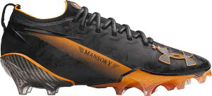 �A���_�[�A�[�}�[ ���f�B�[�X �V���[�Y �X�j�[�J�[ Under Armour Blur Pro x Mansory Football Cleats Black/Grey/Orange �u���b�N