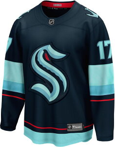 �t�@�i�e�B�N�X �����Y �g�b�v�X �V���c �W���[�W�[ Fanatics NHL Adult Seattle Kraken Jaden Schwartz #17 Home Replica Jersey NoColor