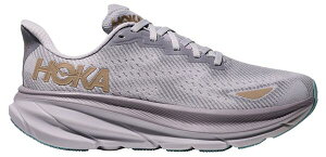 �z�J�I�l�I�l ���f�B�[�X �V���[�Y �X�j�[�J�[ HOKA Women's Clifton 9 GTX Running Shoes Foggy Grey �O���[