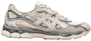 �A�V�b�N�X �����Y �V���[�Y �X�j�[�J�[ ASICS Men's GEL-NYC Shoes Cream/Grey Storm �N���[��