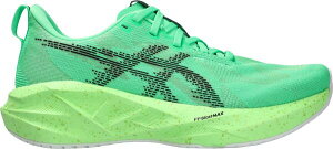 �A�V�b�N�X ���f�B�[�X �V���[�Y �X�j�[�J�[ ASICS Women's NOVABLAST 5 Running Shoes Vital Green/Black �u���b�N