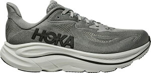 �z�J�I�l�I�l �����Y �V���[�Y �X�j�[�J�[ HOKA Men's Clifton 10 Running Shoes Grey/Asteroid �O���[
