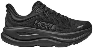 �y���������z �z�J�I�l�I�l ���f�B�[�X �X�j�[�J�[ �V���[�Y HOKA Women's Bondi 9 Running Shoes Black/Black