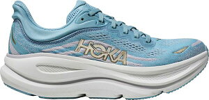 �z�J�I�l�I�l ���f�B�[�X �V���[�Y �X�j�[�J�[ HOKA Women's Bondi 9 Running Shoes Blue/Grey �O���[