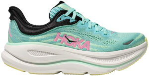 �y���������z �z�J�I�l�I�l ���f�B�[�X �X�j�[�J�[ �V���[�Y HOKA Women's Bondi 9 Running Shoes Deep Blue/Mint