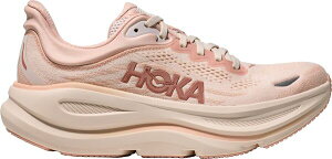�z�J�I�l�I�l ���f�B�[�X �V���[�Y �X�j�[�J�[ HOKA Women's Bondi 9 Running Shoes Light Pink/Cream �N���[��
