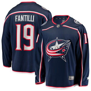 �t�@�i�e�B�N�X �����Y �A�E�^�[ �W���P�b�g�E�u���]�� �W���[�W�[ Fanatics NHL Men's Columbus Blue Jackets Adam Fantilli #19 2024-2025 Home Replica Jersey NoColor �u���[