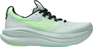 �A�V�b�N�X �����Y �V���[�Y �X�j�[�J�[ ASICS Men's GEL-NIMBUS 28 Running Shoes Cold Moss/Illuminate Green �O���[��