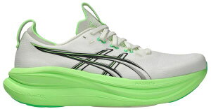 �A�V�b�N�X �����Y �V���[�Y �X�j�[�J�[ ASICS Men's GEL-NIMBUS 28 Running Shoes Cream/Black �N���[��