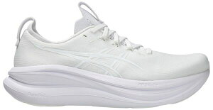 �A�V�b�N�X �����Y �V���[�Y �X�j�[�J�[ ASICS Men's GEL-NIMBUS 28 Running Shoes White/White �z���C�g