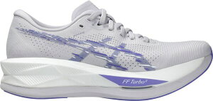 �A�V�b�N�X ���f�B�[�X �V���[�Y �X�j�[�J�[ ASICS Women'sONICBLAST Running Shoes Lilac Hint/White �z���C�g