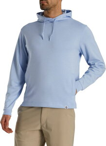 �t�b�g�W���C �����Y �A�E�^�[ �p�[�J�[�E�X�E�F�b�g FootJoy Men's Lightweight Golf Hoodie Sky
