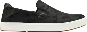 �I���J�C �����Y �V���[�Y �X�j�[�J�[ OluKai Men's Lae �e ahi Pa �e i Slip-On Shoes Lava Rock