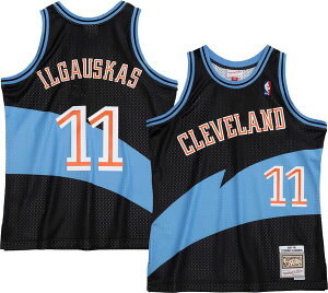 �~�b�`�F��&�l�X ���f�B�[�X �g�b�v�X �V���c �W���[�W�[ Mitchell & Ness Men's Cleveland Cavaliers 1997 Zydrunas Ilgauskas #11 Swingman Jersey NoColor