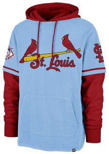 �t�H�[�e�B�[�Z�u�� �����Y �A�E�^�[ �p�[�J�[�E�X�E�F�b�g '47 Adult St. Louis Cardinals Navy Trifecta Hoodie NoColor �l�C�r�[
