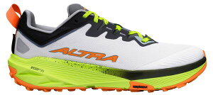 �A���g�� �����Y �V���[�Y �X�j�[�J�[ Altra Men's Experience Wild 3 Trail Running Shoes Gray/Lime �O���[