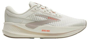 �u���b�N�X ���f�B�[�X �V���[�Y �X�j�[�J�[ Brooks Women's Revel Max Running Shoes White/Beige �z���C�g