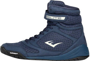 �G�o�[���X�g �����Y �V���[�Y �X�j�[�J�[ Everlast Elite 2 Boxing Shoes Navy/White �z���C�g