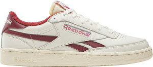 ���[�{�b�N �����Y �V���[�Y �X�j�[�J�[ ���B���e�[�W Reebok Men's Club C Revenge Vintage Shoes Chalk/Paper White/Burg �z���C�g