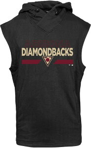 ���x���E�F�A �����Y �A�E�^�[ �p�[�J�[�E�X�E�F�b�g Levelwear Men's Arizona Diamondbacks 2023 City Connect Black Throttle No Hitter Hoodie NoColor �u���b�N