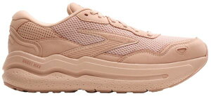 �u���b�N�X ���f�B�[�X �V���[�Y �X�j�[�J�[ �X�G�[�h Brooks Women's Ghost Max 2 Suede Running Shoes Red/Tan ���b�h
