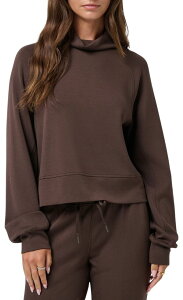 �g���r�X�}�q���[ ���f�B�[�X �g�b�v�X �V���c �X�^���h�l�b�N TravisMathewomen'skyloft Soft Funnel Neck Golf Pullover Coffee Grounds �R�[�q�[