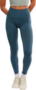 �t���[�s�[�v�� ���f�B�[�X �{�g���X �J�W���A���p���c ���M���X FP Movement Women's High-Rise 7/8 Length Good Karma Leggings Evergreen