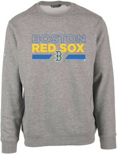 ���x���E�F�A �����Y �A�E�^�[ �p�[�J�[�E�X�E�F�b�g �N���[�l�b�N �V���c Levelwear Men's Boston Red Sox City Connect Gray Zane No Hitter Crew Neck Sweatshirt NoColor �O���[