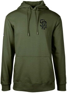 ���x���E�F�A �����Y �A�E�^�[ �p�[�J�[�E�X�E�F�b�g �t���[�X Levelwear Men'san Diego Padres Grey Digital Camo Podium Fleece Pullover Hoodie NoColor �O���[