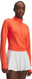 �A���_�[�A�[�}�[ ���f�B�[�X �g�b�v�X �V���c Under Armour Women's Meridian Half-Zip Top Venom Red/Venom Red ���b�h