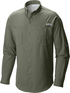 �R�����r�A �����Y �g�b�v�X �V���c Columbia Men's PFG TamiamiI Long Sleeve Shirt Cypress