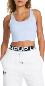 �A���_�[�A�[�}�[ ���f�B�[�X �g�b�v�X �^���N�g�b�v Under Armour Women's Meridian Fitted Crop Tank Nimbus Blue �u���[