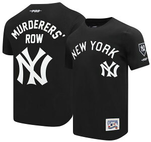 �v���X�^���_�[�h �����Y �g�b�v�X �V���c �W���[�W�[ Pro Standard Men's New York Yankees Black Murderers' Row Jersey NoColor �u���b�N