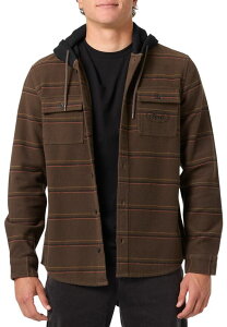 �I�j�[�� �����Y �g�b�v�X �V���c O'Neill Men's Archer Hooded Flannel Turkish Coffee �R�[�q�[