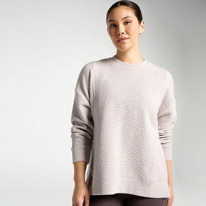 �L�����[ ���f�B�[�X �g�b�v�X �V���c CALIA Women's Elevate Side Zip Tunic Ash Purple �A�b�V��