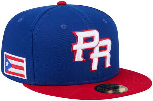 �j���[�G�� ���f�B�[�X �A�N�Z�T���[ �X�q ���S New Eradult World Baseball Classic 2026 Puerto Rico Logo 59Fifty Fitted Hat NoColor