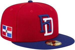 �j���[�G�� ���f�B�[�X �A�N�Z�T���[ �X�q ���S New Eradult World Baseball Classic 2026 Domincan Republic Logo 59Fifty Fitted Hat NoColor