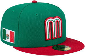 �j���[�G�� ���f�B�[�X �A�N�Z�T���[ �X�q ���S New Eradult World Baseball Classic 2026 Mexico Logo 59Fifty Fitted Hat NoColor